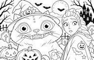 Image to color - Derpy - Kpop Demon Hunters - Halloween