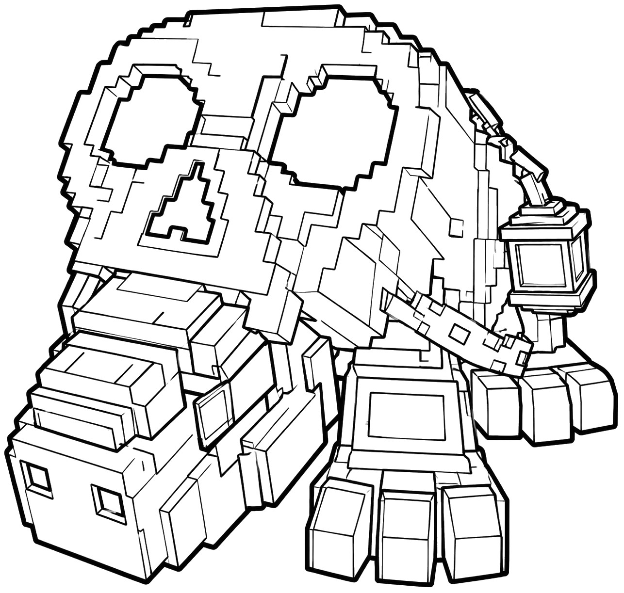 Disegno da stampare - Mortaruga - Roblox Steal a Brainrot - Halloween 2026