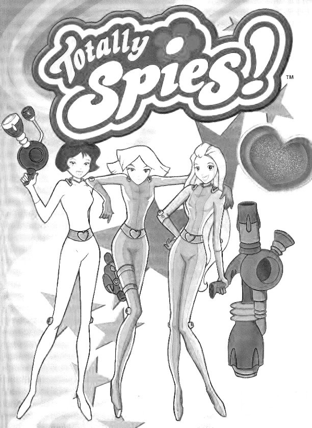 Coloriage Totally Spies