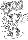 Coloriage à imprimer - Espionnes de choc - Totally Spies