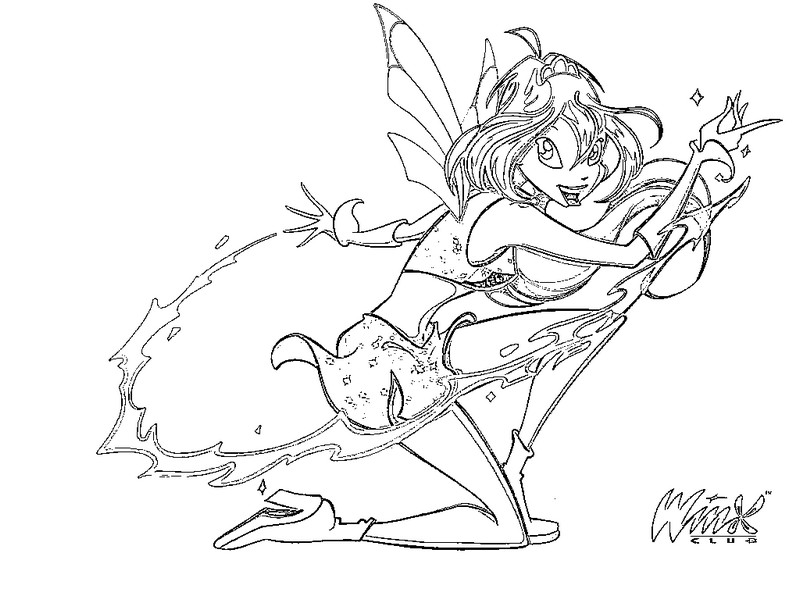 Coloring page Winx