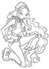 Dibujo para colorear Winx