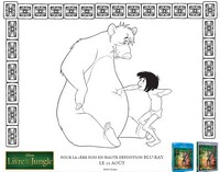 Coloriage Baloo et Mowgli