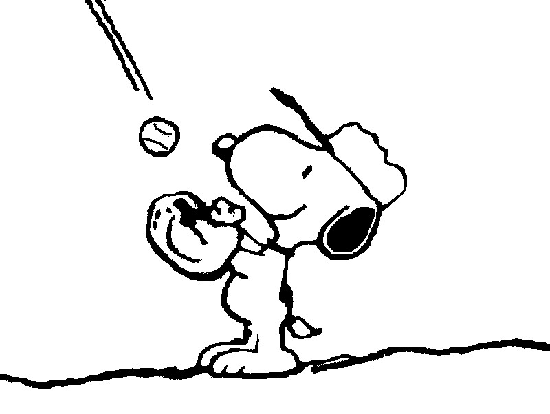 Coloriage Snoopy