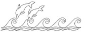 Coloriage Dauphins