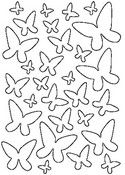 Dibujo para colorear Mariposas