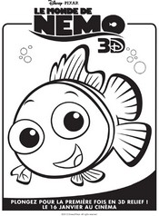 Coloriage Le Monde de Nemo