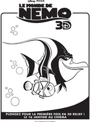 Coloriage Le Monde de Nemo