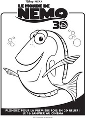 Coloriage Le Monde de Nemo