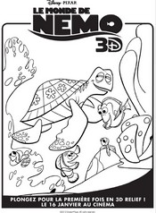 Coloriage Le Monde de Nemo