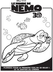 Coloriage Le Monde de Nemo
