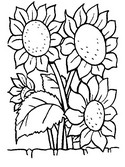 Målarbok Sommar