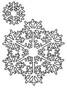 Coloring page Winter