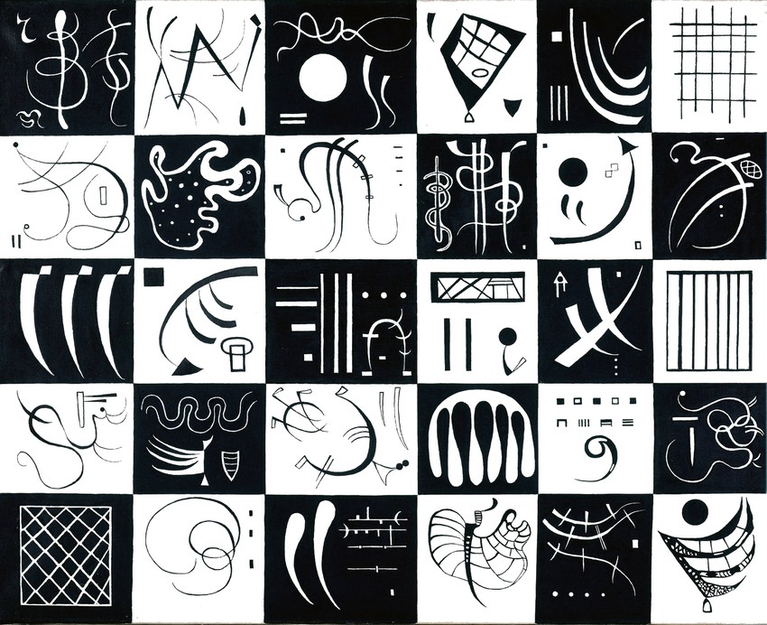 Malebøger Wassily Kandinsky: Tredive