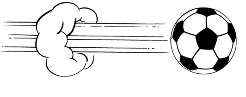 Desenhos de Futebol para Imprimir e Colorir