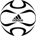 Dibujo para colorear Balón de fútbol Adidas