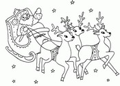 Kleurplaat Kerstmis