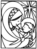 Coloring page Christmas