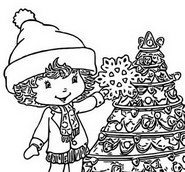 Desenho para colorir Natal