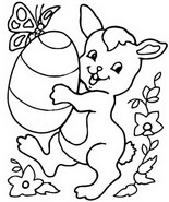 Coloring page Easter