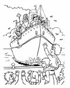 Coloring page Saint Nicholas Day