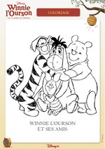 Coloriage Coloriage Amis de Winnie