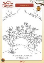 Coloriage Coloriage Winnie et ses amis