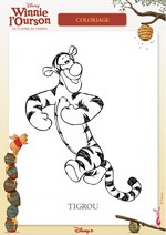 Coloriage Coloriage Tigrou