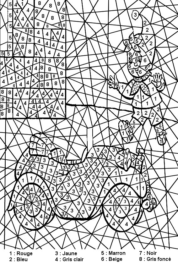 Coloriage Coloriage Magique Oui-Oui