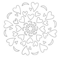 Dibujo para colorear Mandalas