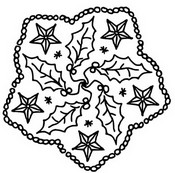 Coloring page Christmas Mandalas