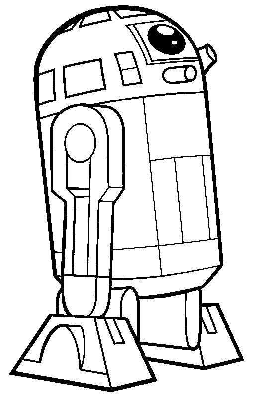 Desenho para colorir Clone Wars