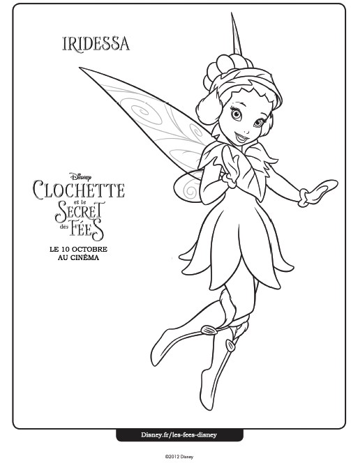 Coloriage Fee Clochette