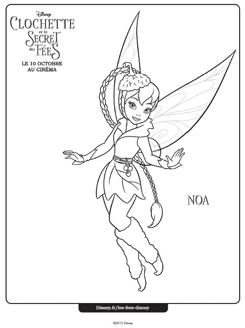 Dibujo para colorear Tinkerbell