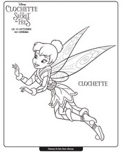 Coloriage Fee Clochette