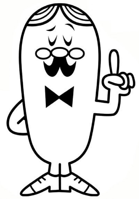 Coloring page Mr. Persnickety