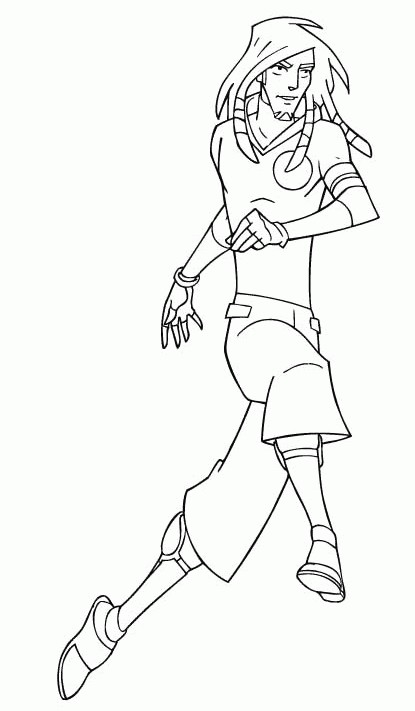 Coloriage Galactik Football