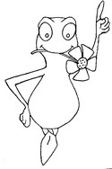 Coloriage gratuit - Celestin - Dessins animés Gulli