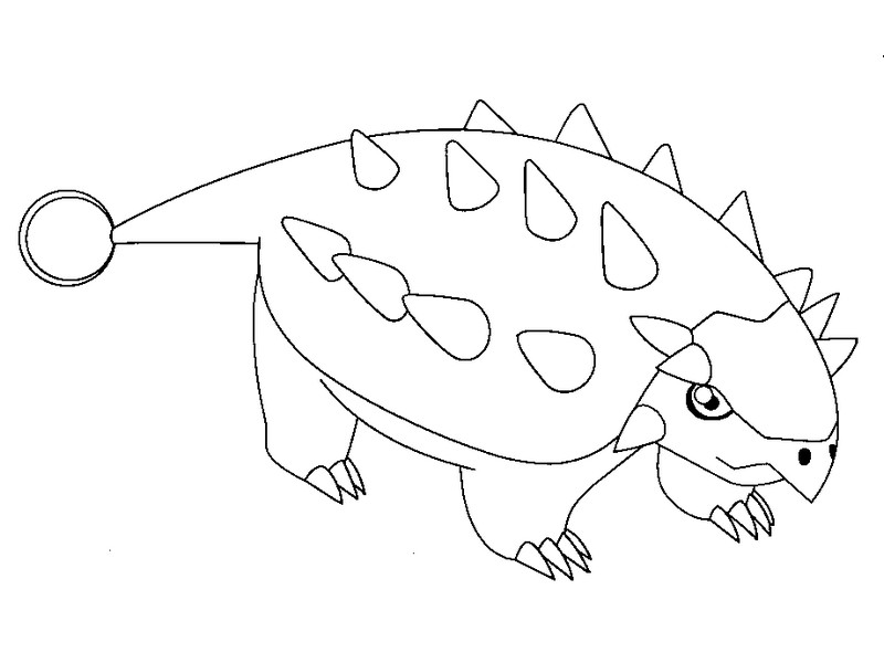 Coloring page Dinosaur King