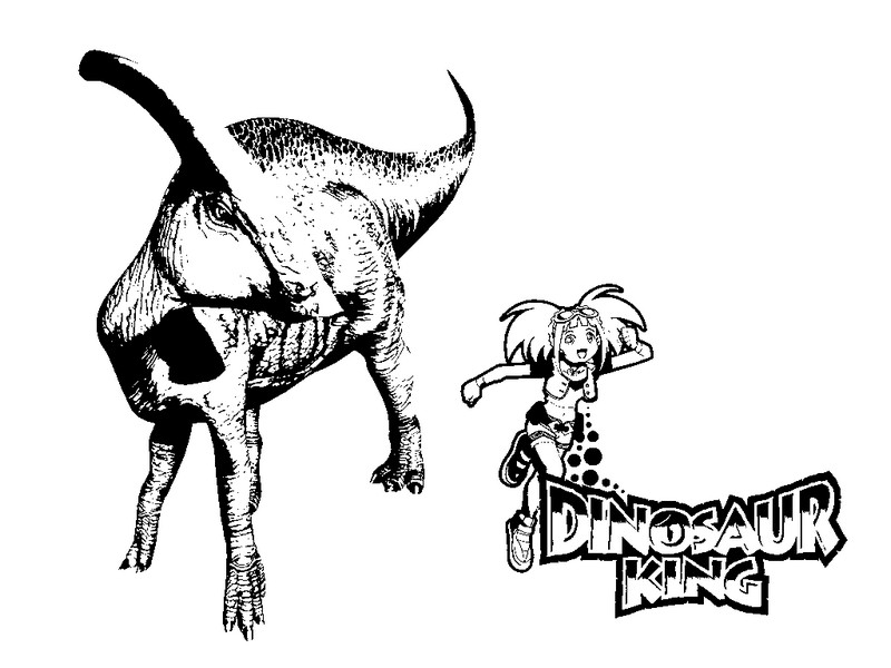 Dibujo para colorear Dinosaur King 4