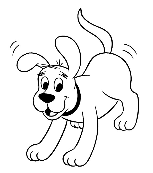 Coloriage Clifford