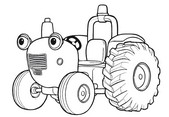 Coloriage Tracteur Tom