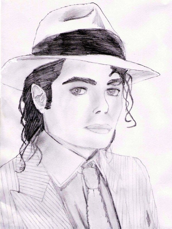 Coloring page Michael Jackson