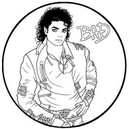 Image to color - Bad - Michael Jackson