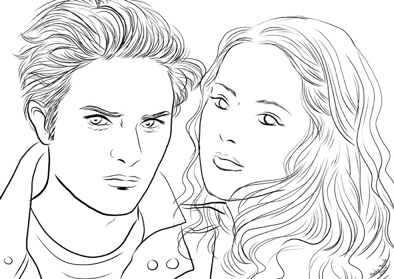 printable twilight coloring pages