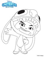 Coloriage Stitch