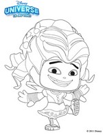 Coloriage Alice au pays des merveilles