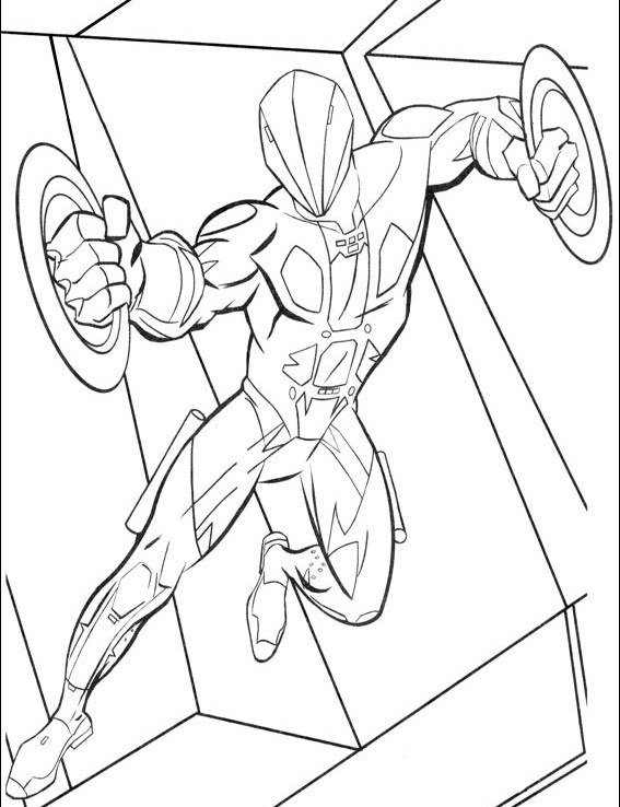 Coloriage Coloriage Tron l'Héritage - Cinéma 2011