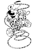 Coloriage Coloriage Marsupilami