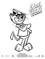 Dibujo para colorear Don Gato y su Pandilla